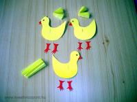 Húsvéti pályázat - Húsvéti csirkék kartonból - Készülőben