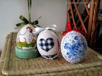 Húsvéti pályázat - Textillel bevont hungarocell tojás