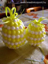 Húsvéti pályázat - Hungarocell gyöngyös tojások