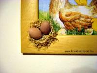 Húsvéti pályázat - Tyúkanyó a két generációval - 3D