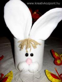 Húsvéti pályázat - Dobozos nyuszi - puritán