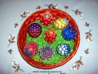 Húsvéti pályázat - Gyöngyös tojások