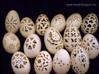 Húsvéti pályázat - Csipkézett tojások