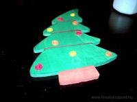 Karácsonyi pályázat - Karácsonyfa alakú függődísz