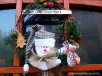 Karácsonyi pályázat - Törpés kopogtató - Kész