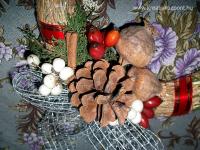 Karácsonyi pályázat - Adventi koszorú bogyókkal