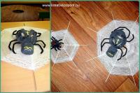 Halloween pályázat - Pókok és pókhálók - Kész