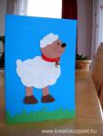 Húsvéti pályázat - Báránykás képeslapok