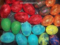 Húsvéti pályázat - Csillogó húsvéti tojások