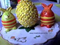 Húsvéti pályázat - Leveles tojások Húsvétra