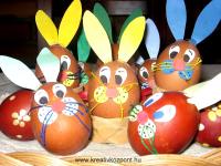 Húsvéti pályázat - Nyúlnak álcázott tojások