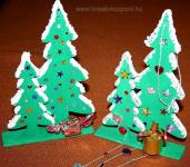 Karácsonyi pályázat - Fa karácsonyfadísz - Kész