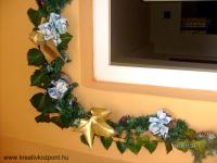 Karácsonyi pályázat - Ajtó és ablak dekorációk - Ablak dísz