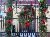 Karácsonyi pályázat - Kapu és ablakdisz