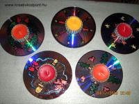 Karácsonyi pályázat - CD-gyertya