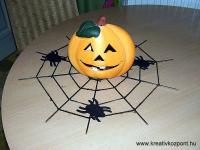 Halloween pályázat - Pókos asztali dísz