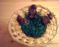 Húsvéti pályázat - Csokinyuszik - Kosárban