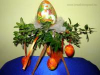 Húsvéti pályázat - Húsvéti asztali dísz - Készülőben
