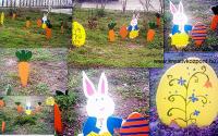 Húsvéti pályázat - Óriás sárgarépák, nyuszi, tojás
