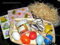 Húsvéti pályázat - Dekopázsolt húsvéti tojások  - Hozzávalók