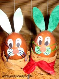 Húsvéti pályázat - Nyúlnak álcázott tojások