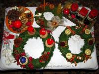 Karácsonyi pályázat - Adventi koszorú - Kész