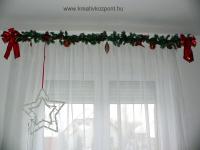 Karácsonyi pályázat - Ablak és ajtó dekoráció