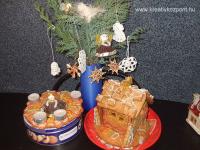 Karácsonyi pályázat - Asztali dekoráció mézeskalácsból
