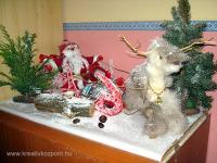 Karácsonyi pályázat - Télapó és Rudolf