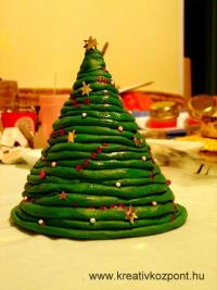 Karácsonyi pályázat - Asztali karácsonyfa