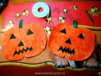 Halloween pályázat - Egyszerű Halloween-i függődísz - Színezés