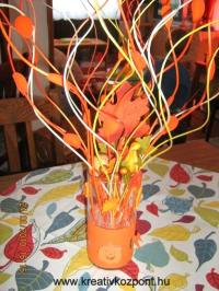Halloween pályázat - Halloween váza - Kész