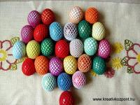 Húsvéti pályázat - Horgolt tojások