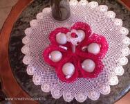 Húsvéti pályázat - Horgolt húsvéti tojástartó