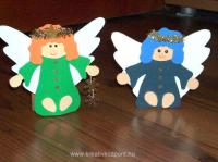 Karácsonyi pályázat - Puttonyos angyalkák - Kész